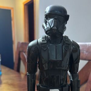 Black Action Figure Toy